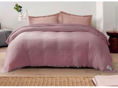 Покрывало Lotus Home - Napa muslin lilac (Турция), 200 х 220 см Покрывало Lotus Home - Napa muslin lilac (Турция), 200 х 220 см